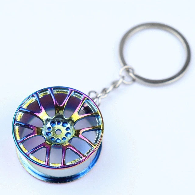 Car Rim Keychain